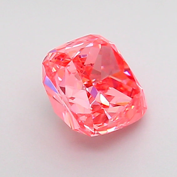 cushion 1.07 carat fancy vivid pink vs1  vg vg strong