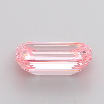 EMERALD 1.01 CARAT FANCY INTENSE PINK VVS2  VG VG SLIGHT
