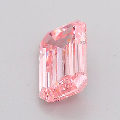 EMERALD 1.01 CARAT FANCY INTENSE PINK VVS2  VG VG SLIGHT
