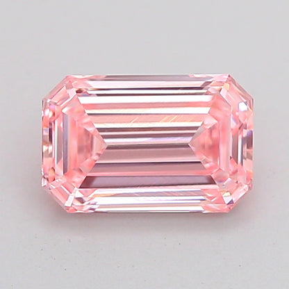 EMERALD 1.01 CARAT FANCY INTENSE PINK VVS2  VG VG SLIGHT