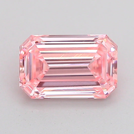 EMERALD 1.01 CARAT FANCY INTENSE PINK VVS2  VG VG SLIGHT