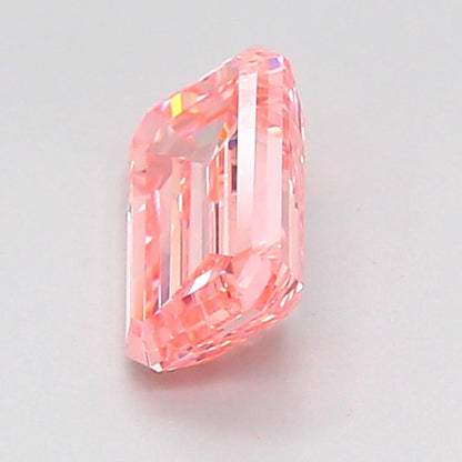 EMERALD 1 CARAT FANCY VIVID PINK VVS2  VG VG SLIGHT