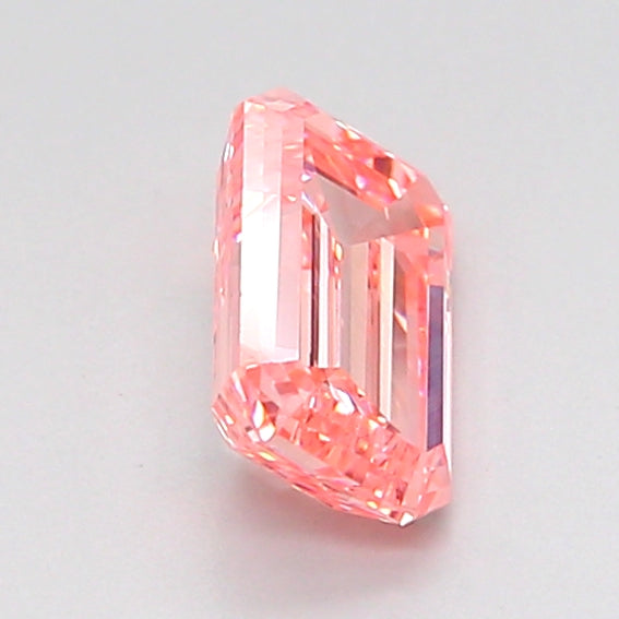 emerald 1 carat fancy vivid pink vvs2  vg vg slight