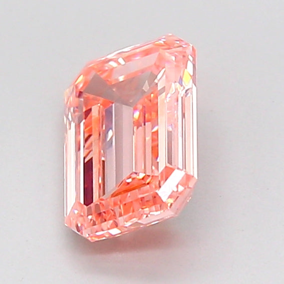 emerald 1.11 carat fancy intense pink vvs2  vg vg slight
