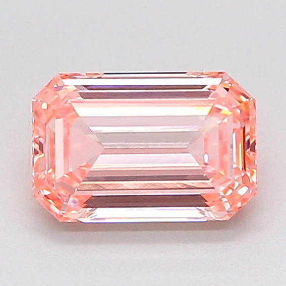 emerald 1.11 carat fancy intense pink vvs2  vg vg slight