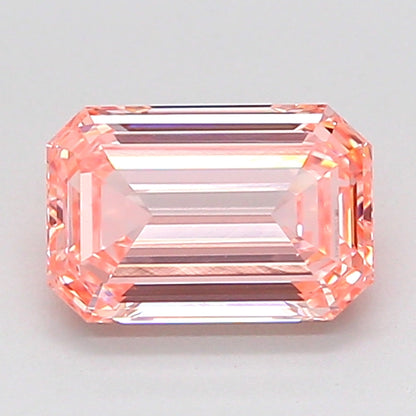 EMERALD 1.11 CARAT FANCY INTENSE PINK VVS2  VG VG SLIGHT