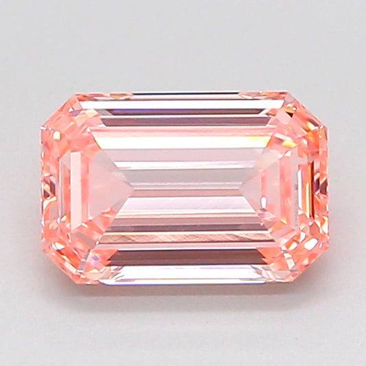 EMERALD 1.11 CARAT FANCY INTENSE PINK VVS2  VG VG SLIGHT