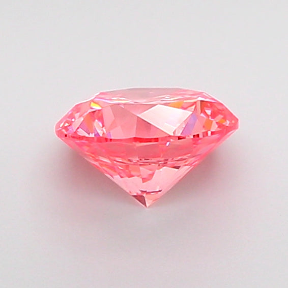 round 0.84 carat fancy vivid pink vs1 vg ex vg strong