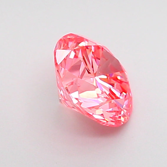 round 0.84 carat fancy vivid pink vs1 vg ex vg strong