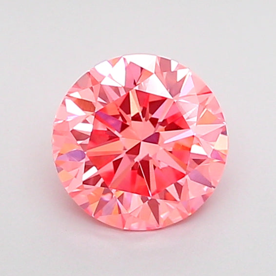 round 0.84 carat fancy vivid pink vs1 vg ex vg strong