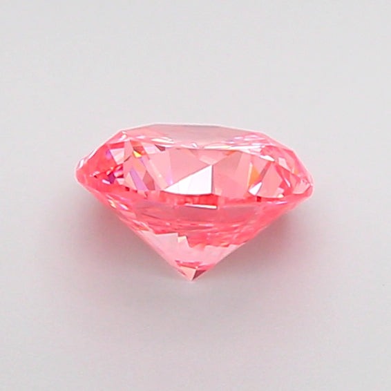 round 0.75 carat fancy vivid pink vs1 vg vg vg strong
