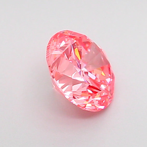 round 0.75 carat fancy vivid pink vs1 vg vg vg strong