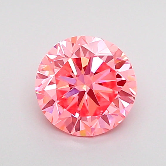 round 0.75 carat fancy vivid pink vs1 vg vg vg strong