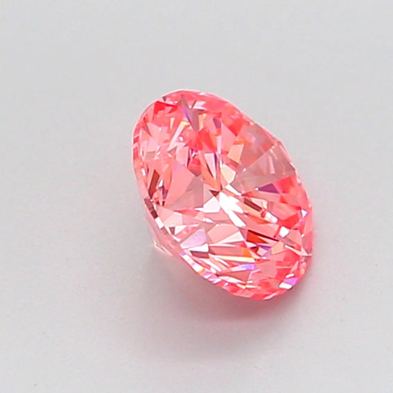 round 0.73 carat fancy vivid pink vs1 vg vg vg strong