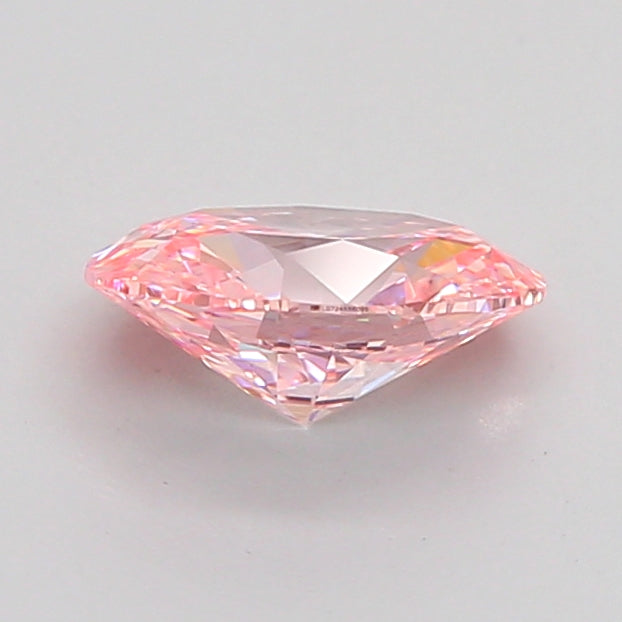oval 1 carat fancy vivid pink vvs2  ex ex strong