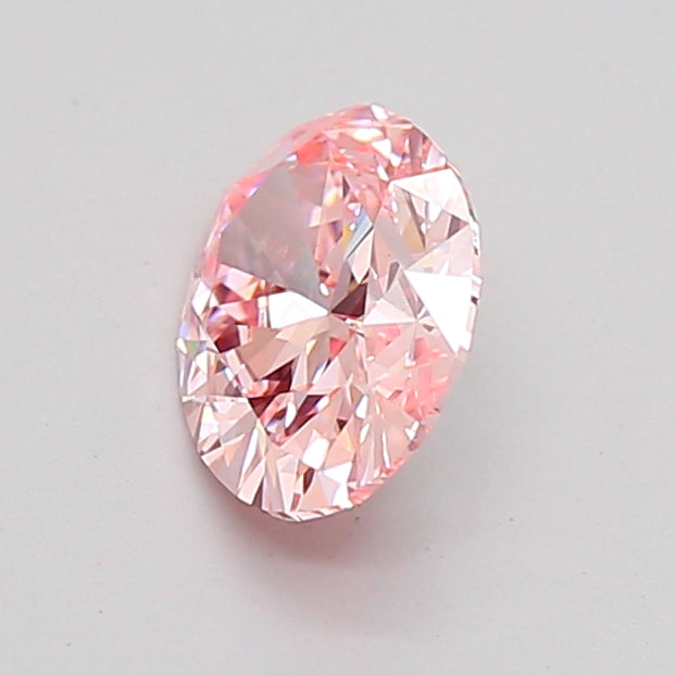 oval 1 carat fancy vivid pink vvs2  ex ex strong