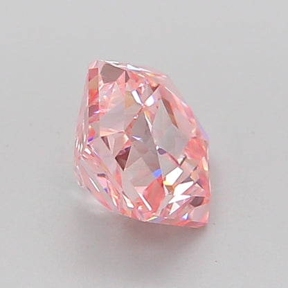 HEXAGONAL 1.05 CARAT FANCY INTENSE PINK VVS2  EX VG STRONG