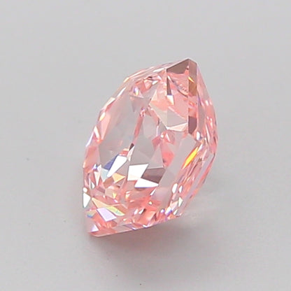 HEXAGONAL 1.01 CARAT FANCY INTENSE PINK VVS2  EX VG STRONG