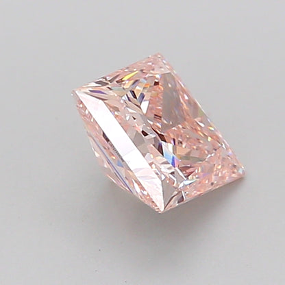 PRINCESS 1.03 CARAT FANCY LIGHT PINK VVS1  EX VG STRONG