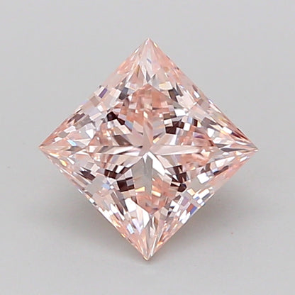 PRINCESS 1.03 CARAT FANCY LIGHT PINK VVS1  EX VG STRONG