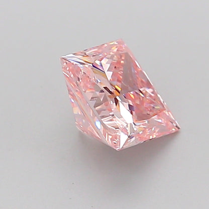 PRINCESS 1.01 CARAT FANCY PINK VVS2  VG VG STRONG