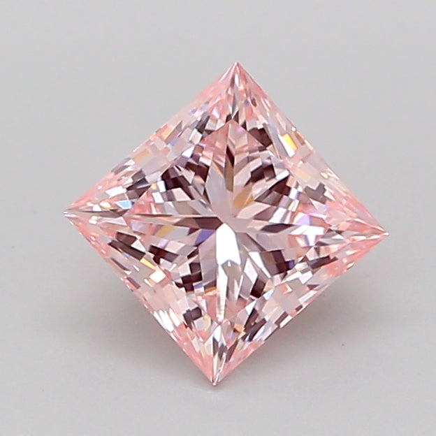 princess 1.01 carat fancy pink vvs2  vg vg strong