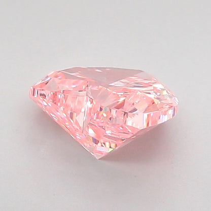 HEART 0.97 CARAT FANCY VIVID PINK VS1  VG VG STRONG
