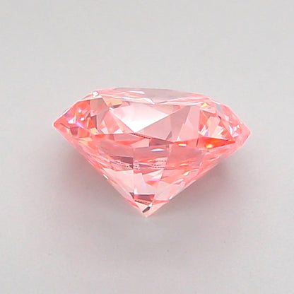OCTAGONAL 0.94 CARAT FANCY VIVID PINK VVS2  EX EX STRONG