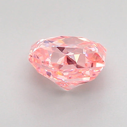 HEXAGONAL 0.98 CARAT FANCY VIVID PINK VVS2  VG VG STRONG