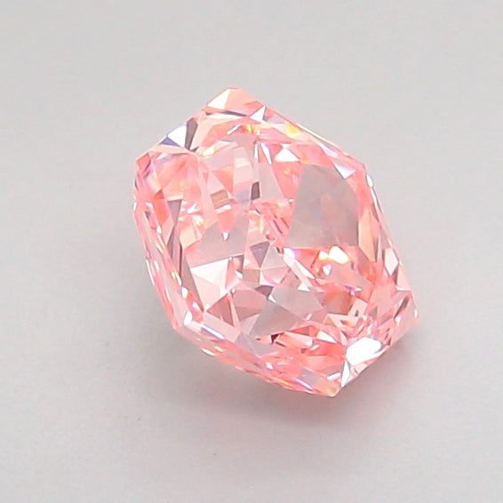 hexagonal 0.98 carat fancy vivid pink vvs2  vg vg strong