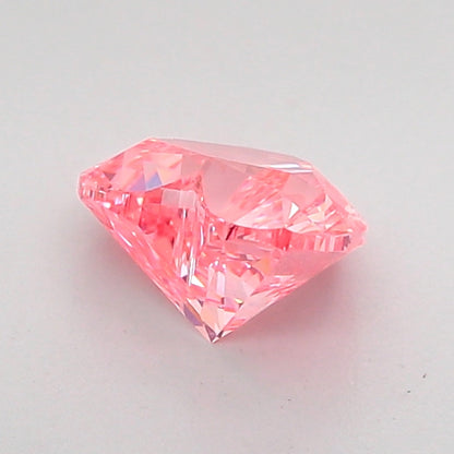 HEART 0.81 CARAT FANCY VIVID PINK VVS2  VG VG STRONG