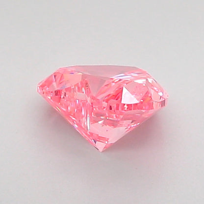 HEART 0.83 CARAT FANCY VIVID PINK VVS2  VG VG STRONG