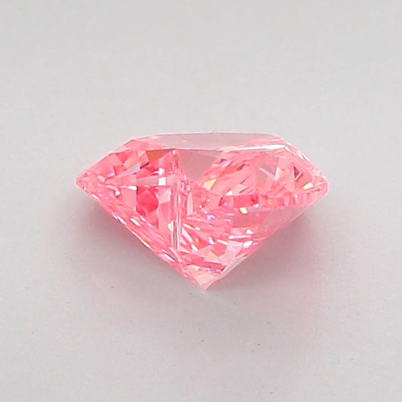 heart 0.69 carat fancy vivid pink vs1  vg vg strong