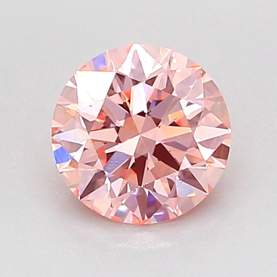 round 0.91 carat fancy intense pink si1 id vg vg strong