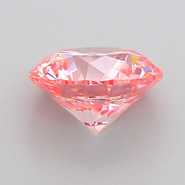 round 1.52 carat fancy intense pink vvs2 id ex ex slight