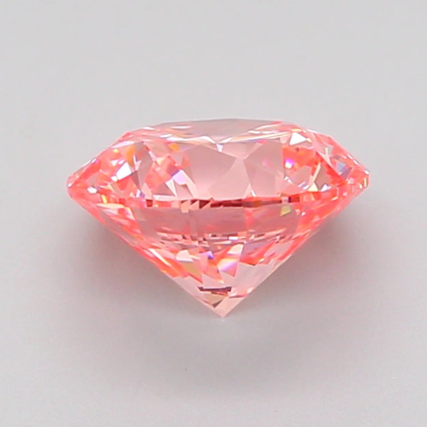 round 1.52 carat fancy vivid pink vs1 id ex ex slight
