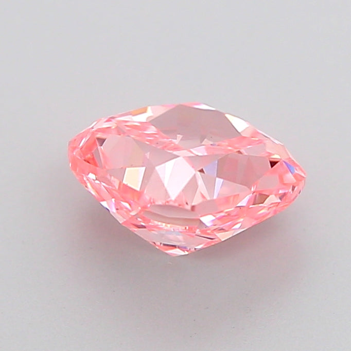 cushion 1.51 carat fancy vivid pink vs2  vg vg slight