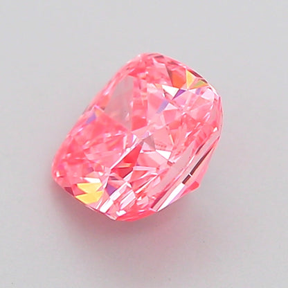 CUSHION 1.04 CARAT FANCY VIVID PINK VS1  VG EX STRONG