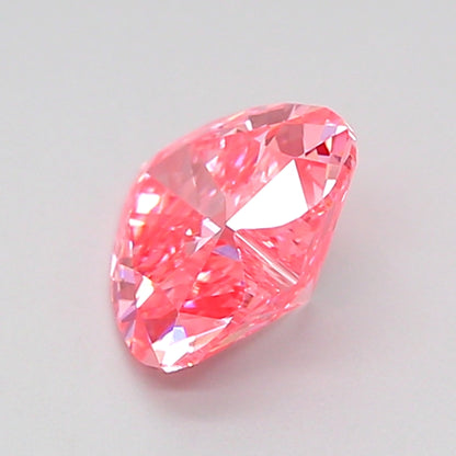 HEART 1.04 CARAT FANCY VIVID PINK VS1  VG VG STRONG