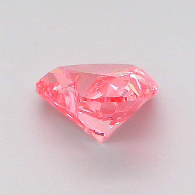 heart 1.05 carat fancy vivid pink vvs2  vg vg strong