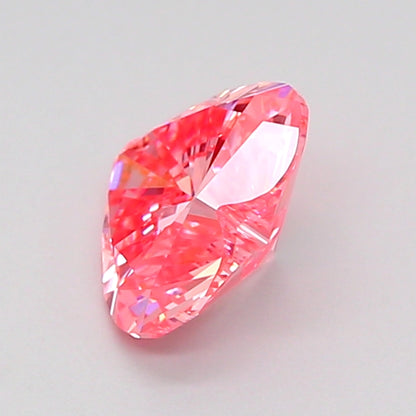 HEART 1.05 CARAT FANCY VIVID PINK VVS2  VG VG STRONG