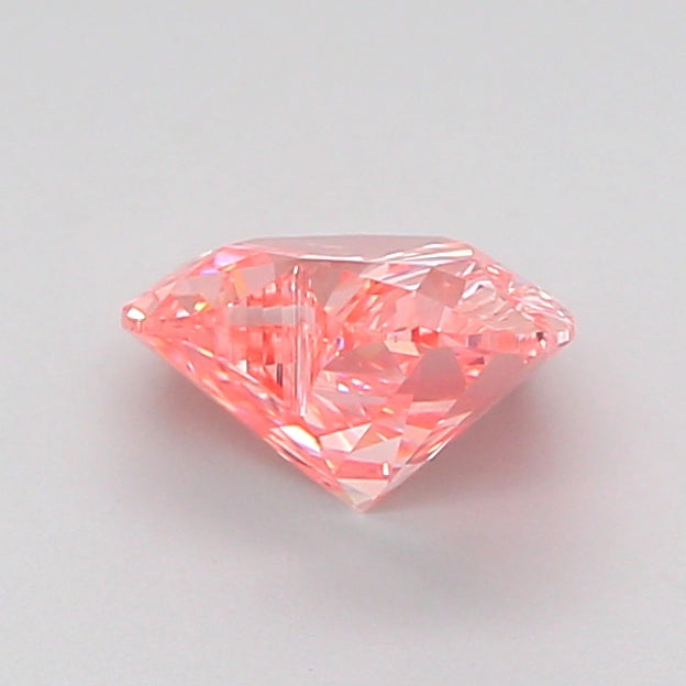 heart 1.08 carat fancy vivid pink vs1  vg vg strong