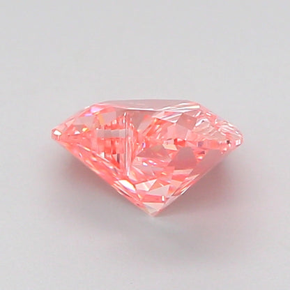 HEART 1.08 CARAT FANCY VIVID PINK VS1  VG VG STRONG