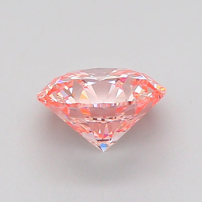 ROUND 1.1 CARAT FANCY INTENSE PINK VVS2 ID EX EX STRONG