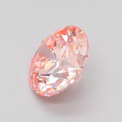 ROUND 1.1 CARAT FANCY INTENSE PINK VVS2 ID EX EX STRONG