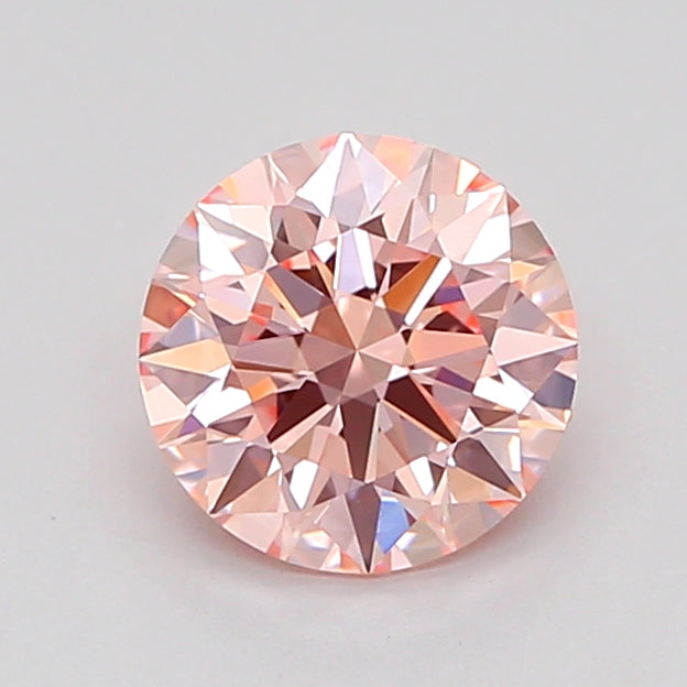 round 1.1 carat fancy intense pink vvs2 id ex ex strong