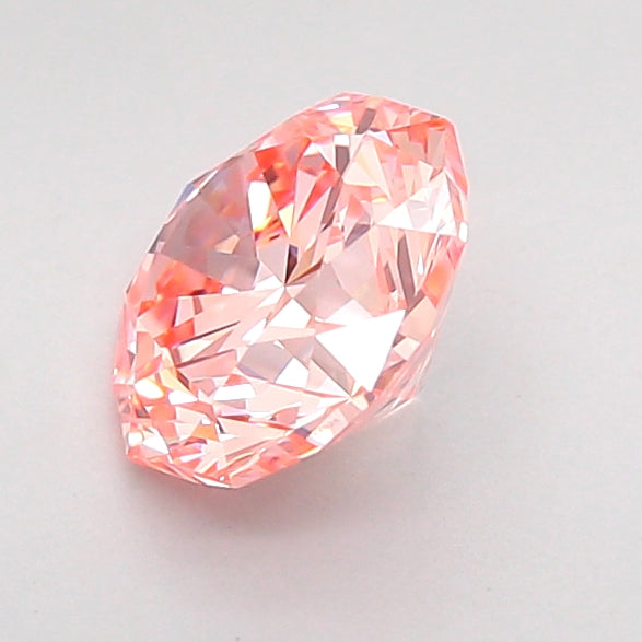 octagonal 1.26 carat fancy intense pink vvs2  ex ex strong