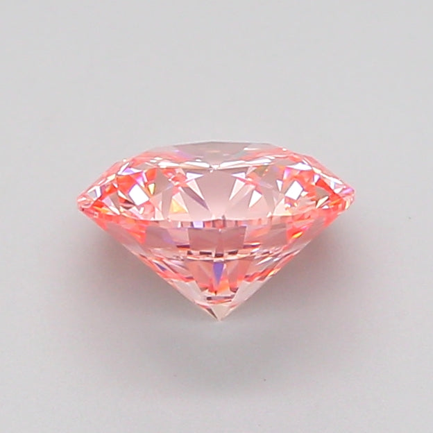 round 1.1 carat fancy intense pink vs1 id ex ex strong