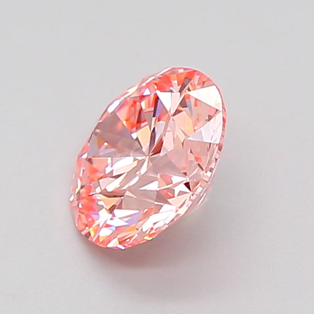 round 1.1 carat fancy intense pink vs1 id ex ex strong