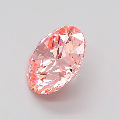 ROUND 1.1 CARAT FANCY INTENSE PINK VS1 ID EX EX STRONG